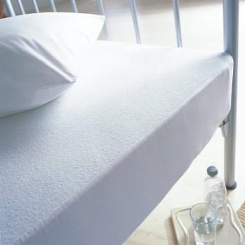 Super King Waterproof Terry Towelling Mattress Protector Breathable Anti Allergy, Anti Dust Mite, 180cm x 200cm by Quality Linen and Towels