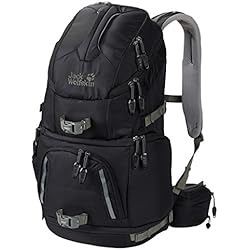 Jack Wolfskin Acs Photo Pack Pro Gepolstert Foto Rucksack, Black, 59 x 33 x 24 cm, 30 Liter