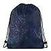 Produktbild Planetary Sailor Drawstring Shoulder Bags Gym Bag Travel Backpack Lightweight Gym for Men Women 16.9"x14"