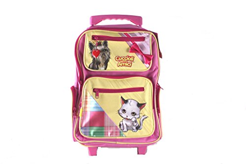 Preisvergleich Produktbild CUCCIOLI CERCA AMICI TROLLEY GIOCHI PREZIOSI SCHOOL