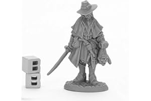 Pechetruite 1 x Jakob KNOCHENGARD - Reaper Bones Miniatura per Gioco di Ruolo Guerra - 44013