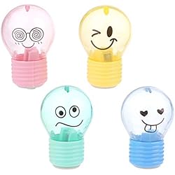 Tinaa 1Pcs Kawaii Sacapuntas para Niños con Deposito Regalos Infantiles,Color Al Azar