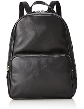Vagabond Unisex-Erwachsene Lyon Rucksack, Schwarz (Black), 10x27x21 cm
