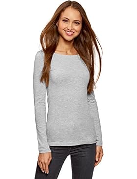 oodji Collection Damen Langarmshirt (2er-Pack)