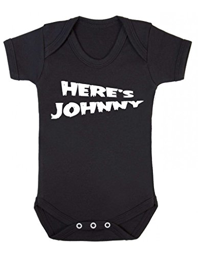 Here's Johnny Personalised Any Name Parody Baby Halloween Baby Onesie Vest