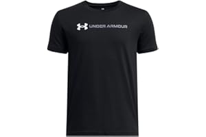 Under Armour Logo Wordmark Short Sleeve T Shirt T-Shirt Garçon