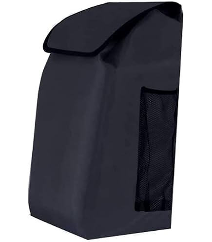 Borsa Per Carrello Della Spesa 40L In Tessuto Oxford Impermeabile - Ricambio Universale Con Tasca Frontale, 36x23x58 Cm - 3