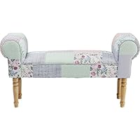 Kare 81783 Wing Patchwork Powder Banco, otros, multicolor, 30 x 100 x 54 cm