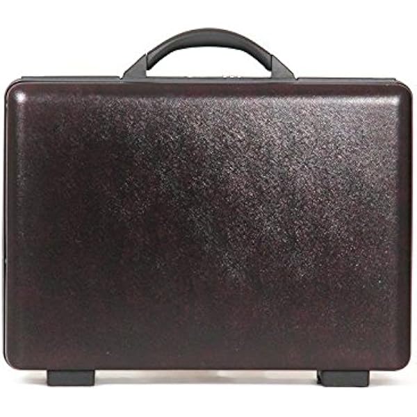 American Tourister Voyager Plus ABS Jet Black Briefcase 9cm
