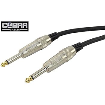 1/4 inch JACK TO 1/4 inch JACK SPEAKER CABLE 10M: Amazon.co.uk: Musical ...