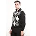 Produktbild Stromberg Cannes Golf-Pullover, Merinowolle Schwarz/Grau/Weiß L