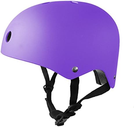 Feral Bike / Bmx / Scooter / Skate Helmet, Available in 7 Colours (Purple, 54-58cm)