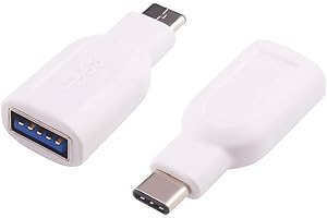 PremiumCord USB-Adapter USB 3.1 C auf USB 3.0 A, Stecker auf Buchse, OTG, weiß