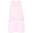 HALO Micro-Fleece Sleepsack Swaddle, 3-Way Adjustable Wearable Blanket, TOG 3.0, Soft Pink, Small, 3-6 Months