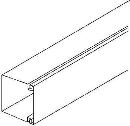 Preisvergleich Produktbild Kleinhuis Kanal rws HKL2540.3 ohne Trennwand HKL Leitungsführungskanal 4011126351392