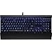 Produktbild Corsair K70 LUX Mechanische Gaming Tastatur (Cherry MX Red, Blau LED Beleuchtung, QWERTZ) schwarz
