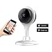 Produktbild 720p HD Night Vision Kamera, Misafes 360 Grad drehbarer Fuß Mi-Cam, Wi-Fi,Baby-/Haustier-/Haus-Überwachung,2-Wege-Audio App für iPhone iPad & Android(z.B. Samsung HTC LG Sony Google Nexus) Weiß