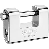 Abus 92/80 B - Candado Monoblock rectangular blindado 80mm blister