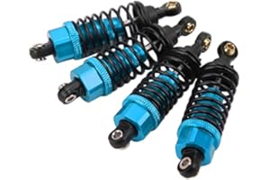 SUNGOOYUE RC Shock Absorber, Aluminum Alloy RC Shock Damper Replacement for TT‑01 TT‑02 TA05 TL‑01 TA03 MF‑01X(blue)