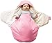 Wallaboo Baby Blanket Coco - For Car seat and Travel - 100% Pure Cotton - 90 X70 cm - For Babies from Newborn - Pink