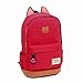 Produktbild SODIAL(R) Mode super suesse Katze Ohr Design Mitte Schule Stil Damen Dame Maedchen Rucksack fuer Schule Camping Trip Laptop Multifunktions Tasche der Leinwand Wassermelonenrot