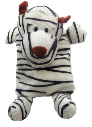Cute Zebra Soft Bedtime Warmer - heat in microwave