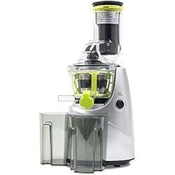 TSC Extracteur de Jus Centrifugeuse Fruits et Légumes, Mixeur, Presse Fruits Entiers, Centrifugeuse Professionnelle 4037 avec double sortie jus et pulpe, Presse agrumes, Silencieux, 250W