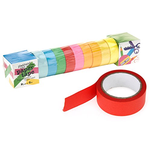 Preisvergleich Produktbild Papierklebeband, 9-teilig.