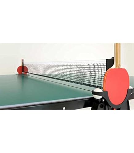 Filet De Ping-Pong Sponeta - Avec Poteaux Métalliques - Pour Tables Standard