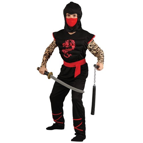 Wicked Costumes - Costume da Halloween per ragazzi, guerriero Ninja giapponese