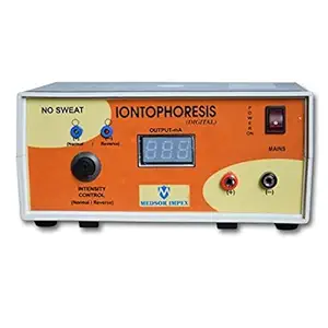 Medsor Impex Iontophoresis Machine For Hand And Feet Hyperhidrosis Treatment (Full Set With Accessories)