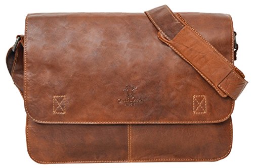 Gusti Leder studio  Pharell  Laptoptasche MacBook 13  Arbeitstasche Lehrertasche Aktentasche Businesstasche wasserfester Innenstoff 13 Zoll B  rotasch