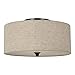 Produktbild Sea Gull Lighting 75952-710 Flush Mount with Beige LinenFabric Shades, Burnt Sienna Finish by Sea Gull Lighting