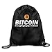 Produktbild Funny&shirt Bitcoin In Cryptography We Trust Drawstring Pack Beam Mouth School Travel Backpack Shoulder Bags For Men/Women