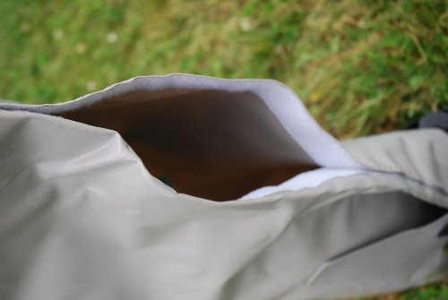 Abdeckhaube Schutzhülle Haube Hülle Schutz für Wäschespinne mit Dehnungsfalte und Fixierriemen ø22 x 180 cm – aus LkW-Plane - 5