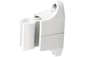 Schellenberg 11103 Kurbelhalter für Rolladen-Kurbelstange, höhenverstellbar, weiß Holder for Roller Shutter Crank bar, Height Adjustable, White