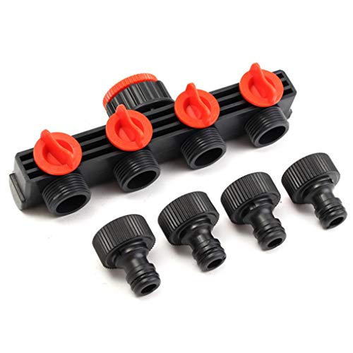 Preisvergleich Produktbild Yongse 3 / 4 Zoll 4-Wege Schlauchadapter