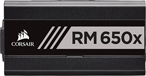 Corsair RM650x - Fuente de alimentaci  n  Totalmente Modular  80 Plus Gold  650 W  EU  Negro