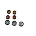 Produktbild 1Set/7pcs RC Rückleuchten Abdeckung Dekoration Fittings for 1/10 RC Crawler Auto D90 Land Rover Defender