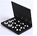 Ularma Makeup Empty 12pcs Aluminum Magnetic Eyeshadow Lipstick Blusher Pans Palette