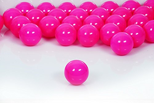 Koenig-Tom Bällebad Bälle FARBLICH SORTIERT = 15 Farben zur Auswahl (Ball Test Report vom November 2012) - 2