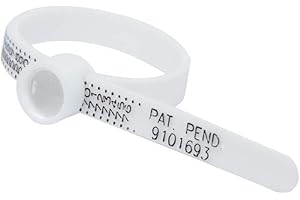 Ringmaßband von Sprezzi Fashion Ringgrößen Ringmesser Multisizer Ringgrößenmesser Maßband für Ringe Lineal für Ringgröße ermitteln messen