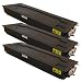 Produktbild 3x Toner-Patrone XXL Schwarz für Kyocera Mita TK-410 KM-1620 KM-1635 KM-1635J 54.000 Seiten PlatinumSerie