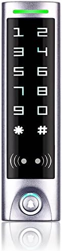 Access Control Machine Entry Security Waterproof Outdoor RFID Backlit Keypad Reader Digital Touch Panel