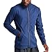 Produktbild Amphia - Herren Fitnessjacke - Stehkragen Outdoor Training - mit Reißverschluss, Männlich Herbst Winter Mode lässig lose reißverschluss Tatting Hoodie Sport Jacke Mantel(Blau,L)