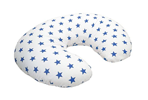 Cuddles Collection Twinkle Star Nursing Pillow (Navy)