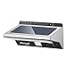 Price comparison product image Solar Lights Outdoor Motion Sensor Security Lights MENGK 21 LED Stainless Steel Solar Powered Wall Lights, Waterproof for Fence, Pathway, Garden, Pool, Walkway, Driveway, Patio, Yard, Outside Wall