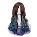 Produktbild Rise World Wig Couleur Curly chaleur bienvenus Anime Parti cosplay 65cm de mode Lolita longue perruque Mixte