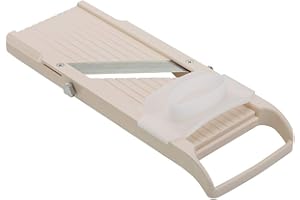 Benriner Mandoline Super Standard Trancheuse Lame Japonaise en Acier Inoxydable Sans BPA Beige