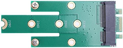 Amazingdeal365 NGFF M.2 B + M Key to mSATA Mini PCI-E SATA 3.0 SSD Male Converter Card